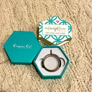 NIB Origami Owl In{script}ions Locket Back